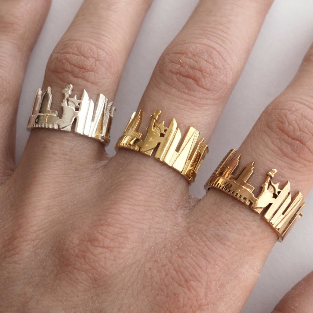 New York Skyline Ring