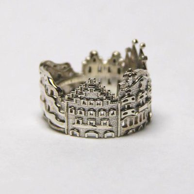 Barcelona Skyline Ring